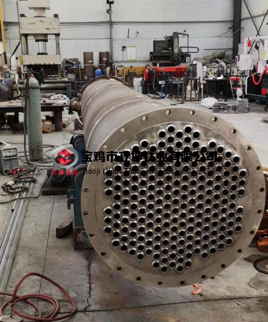 立坤TA1/TA2/TA9鈦管換熱器