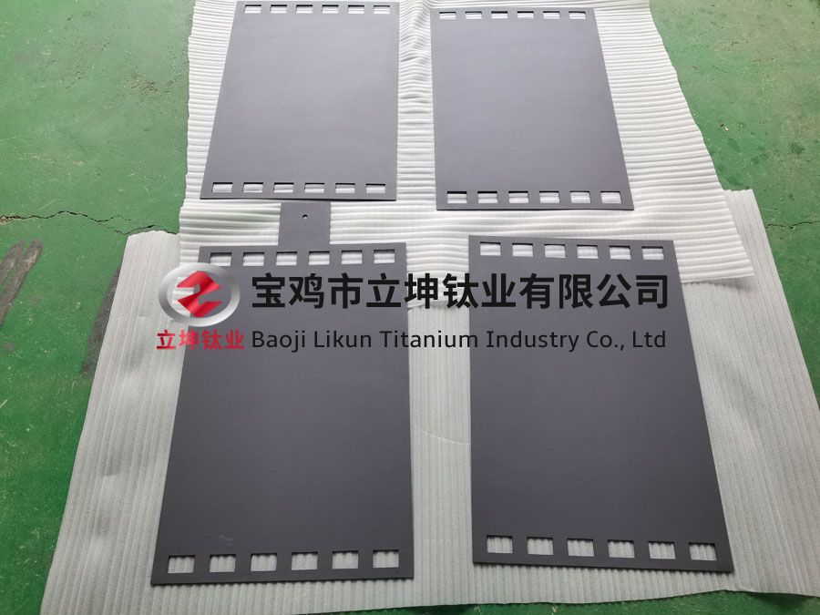 印染油田廢水處理用鈦陽極