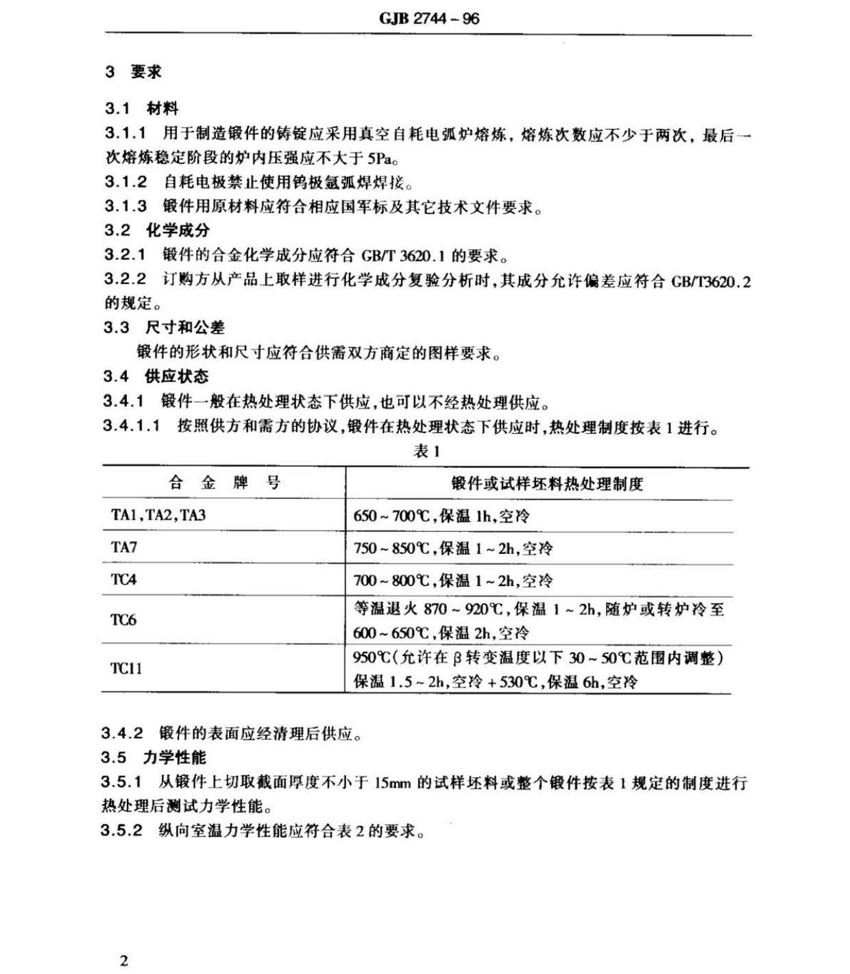 航空用鈦及鈦合金棒材自由鍛件和模鍛件規(guī)范 航空用鈦及鈦合金棒材自由鍛件和模鍛件規(guī)范